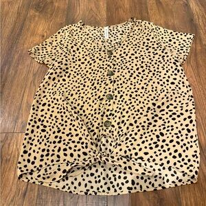 Women print blouse